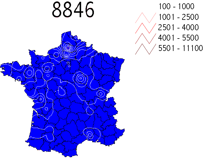 1988/1989 flu epidemic in France